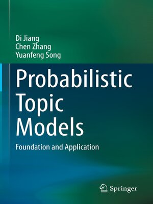 cover image of Probabilistic Topic Models